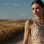 Chanel Perle Éternelle gown with biodegradable silk and lab-grown pearls